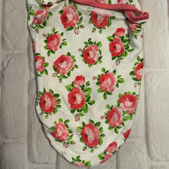 Lot of 2 Mama Cheetah Baby Girls Pink S/M 7-14 lbs Sleep Sacks Swaddle Cotton - Picture 10 of 14